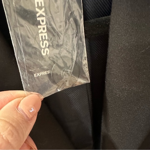 🆕 EXPRESS Black Double Breasted Blazer Size 2 NWT - Picture 7 of 15